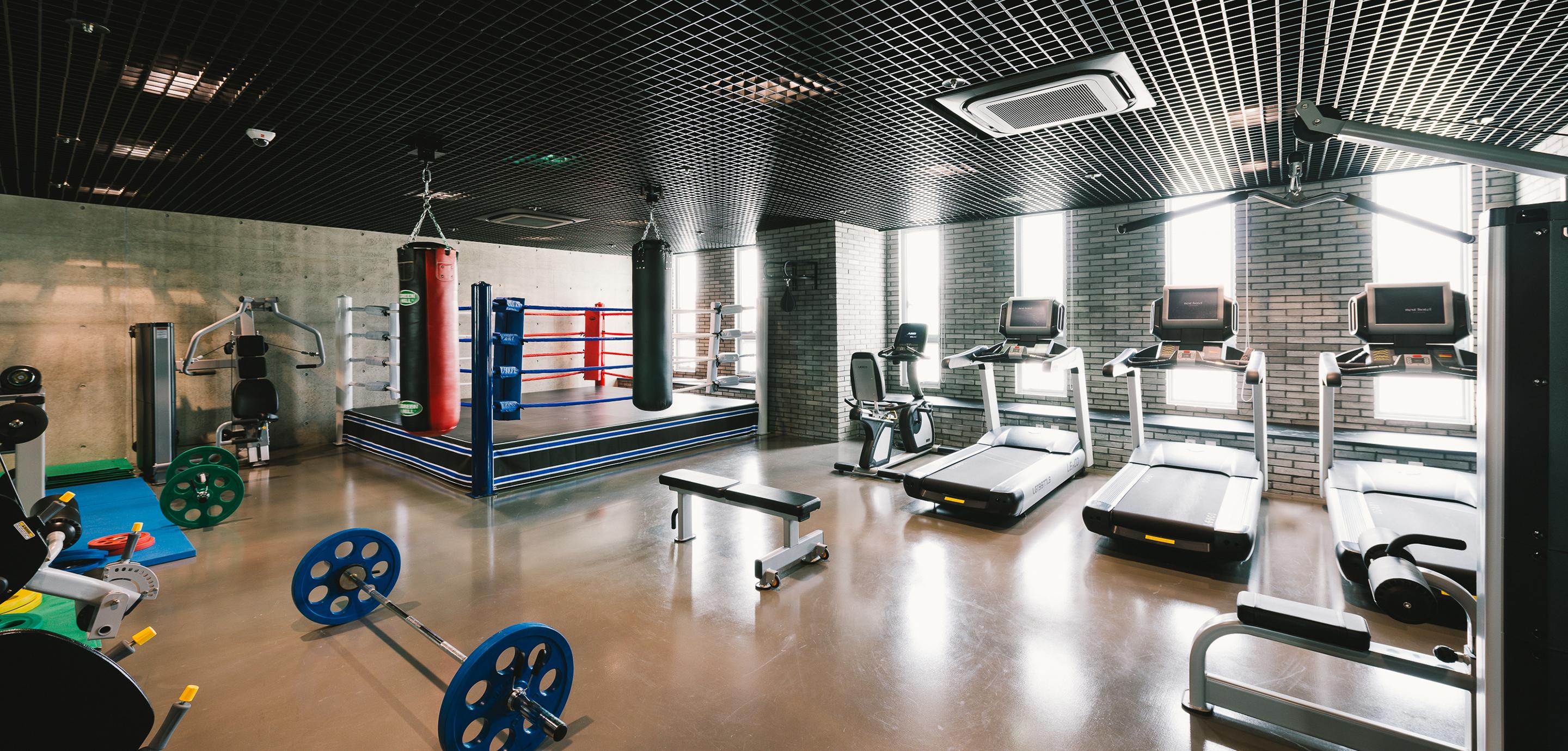 Nest Hotel Incheon Eksteriør billede A gym